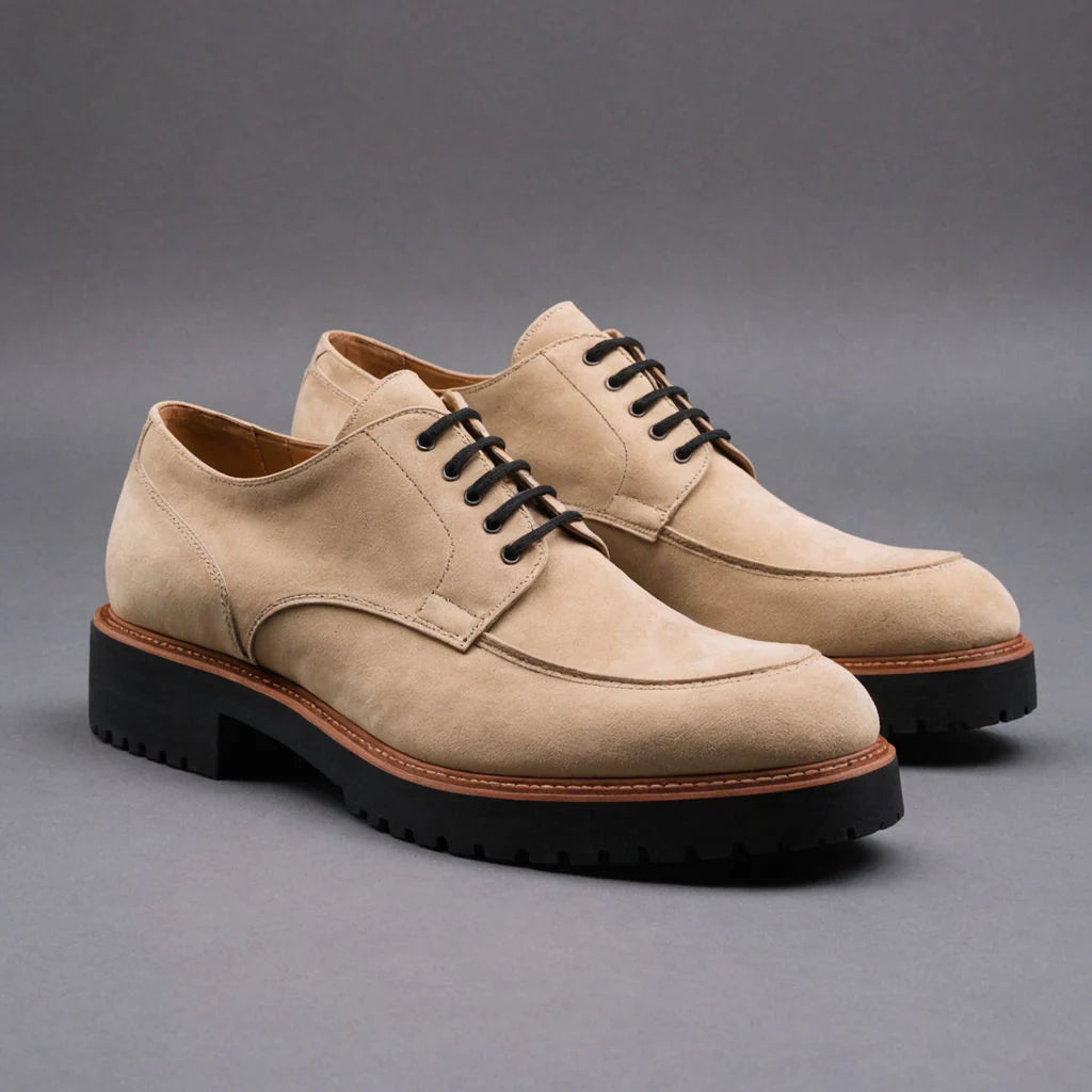 Leather Orion Chunky Derby Shoes