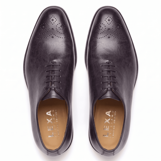 Eggplant Patina Wholecut Oxford