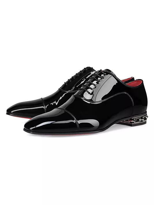 Greggy Patent Leather Oxford Shoes