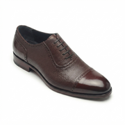 Huayra-Adelaide Oxford – Burgundy Textured Leather