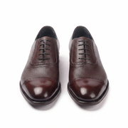 Huayra-Adelaide Oxford – Burgundy Textured Leather