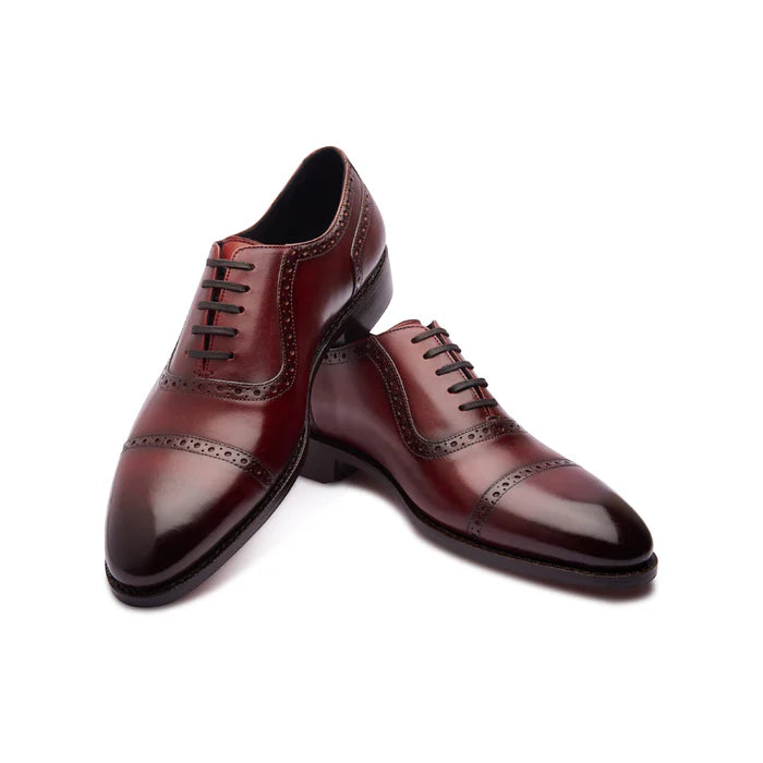 Huayra Adelaide Oxford - Bordeaux | Hand Welted