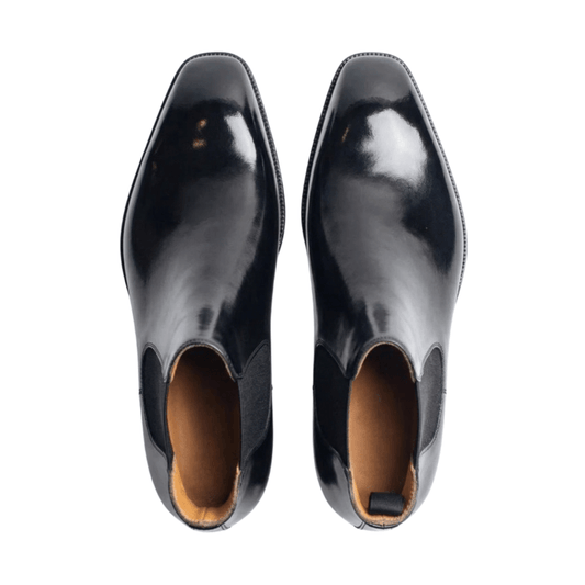 Leather Lucca Slip On Chelsea Boots