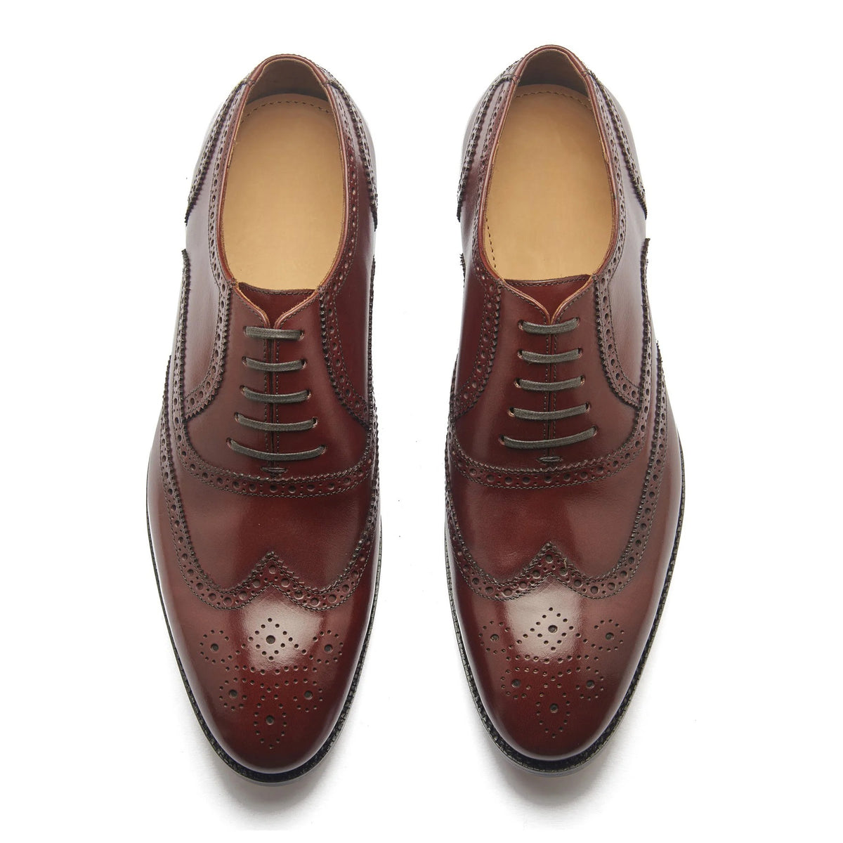 Marcell Full Brogue Oxford - London Tan