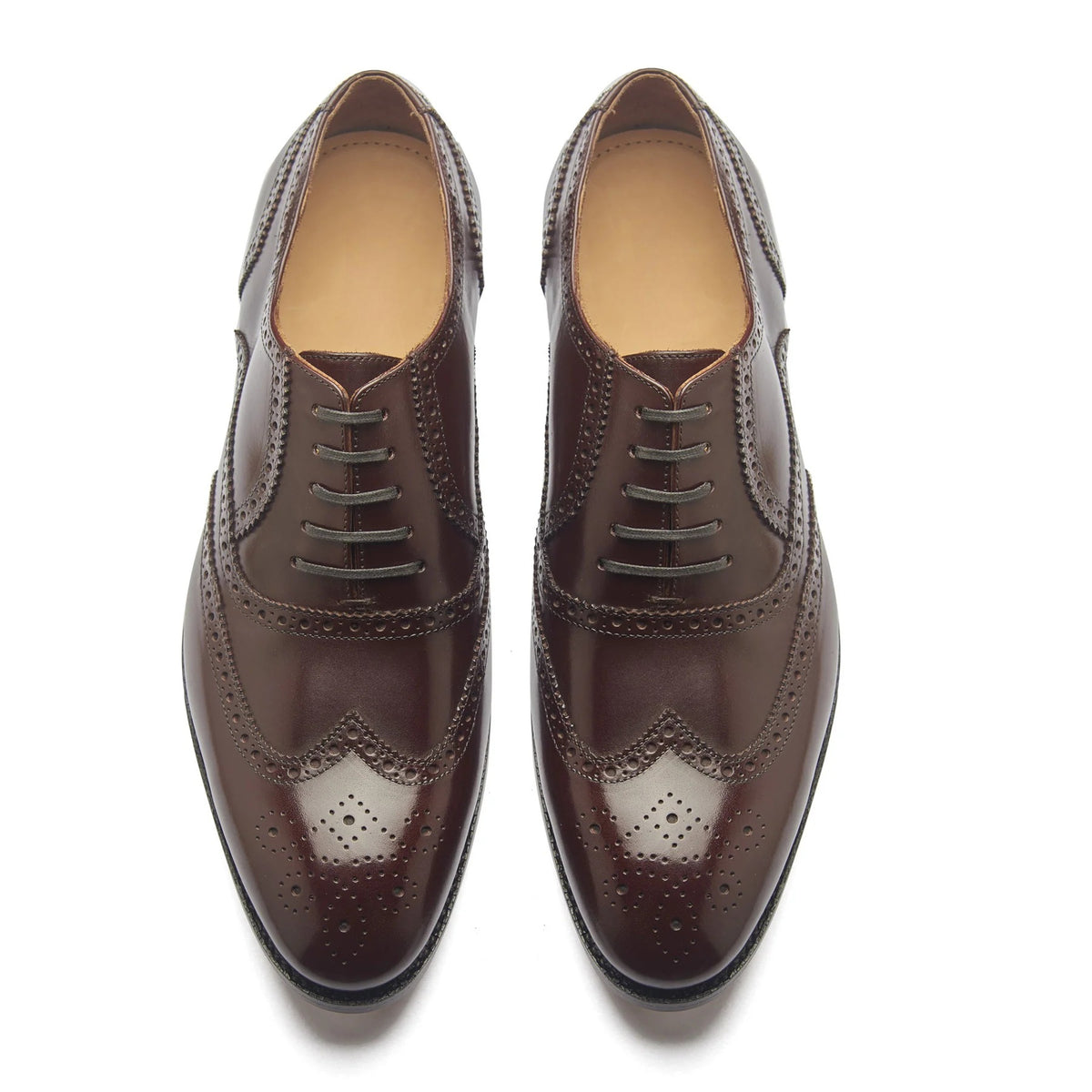 Marcell Full Brogue Oxford - Rosewood Brown