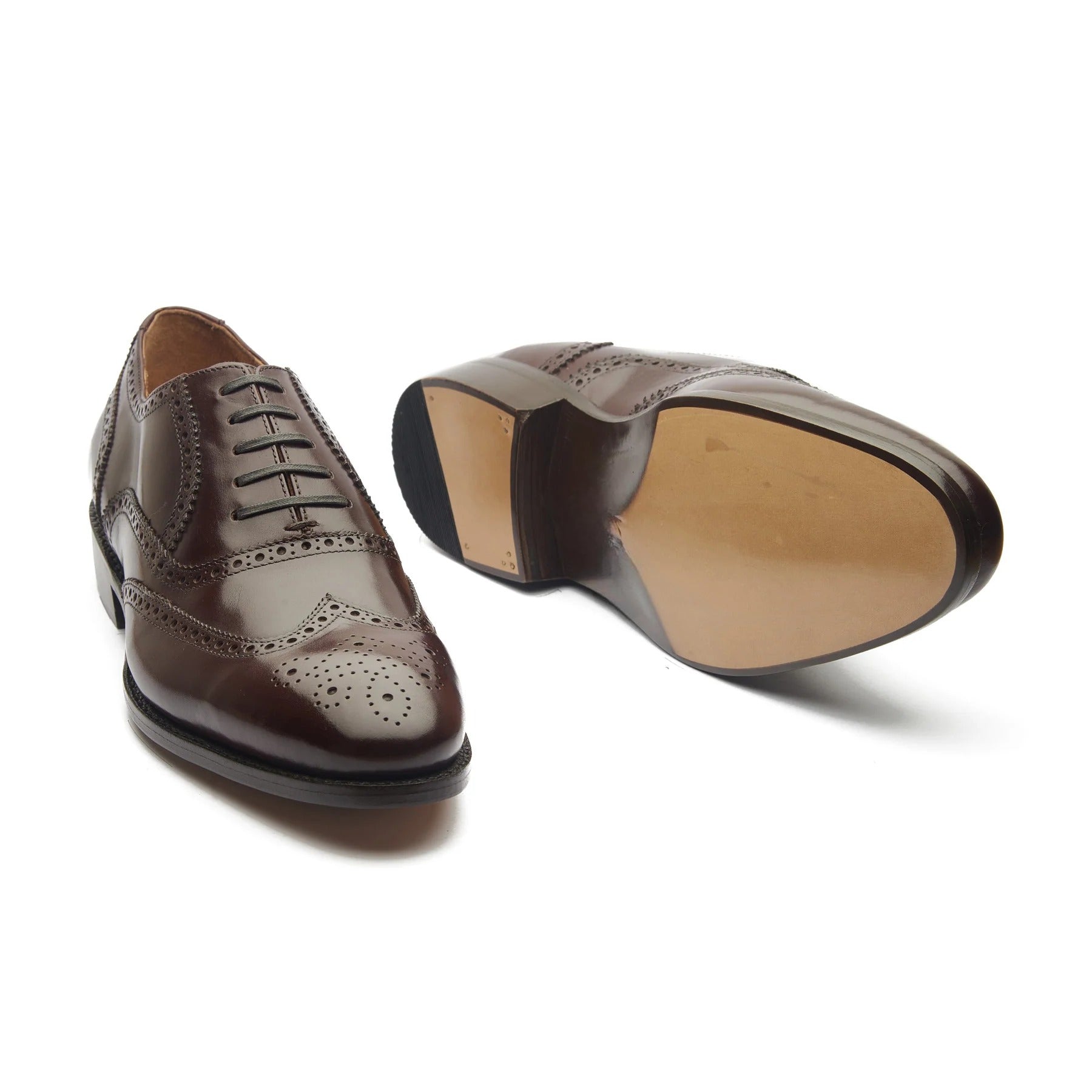 Marcell Full Brogue Oxford - Rosewood Brown