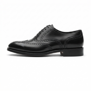 Marcell Full Brogue Oxford Shoes for Men – Black Box Calf