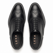 Marcell Full Brogue Oxford – Black Box Calf
