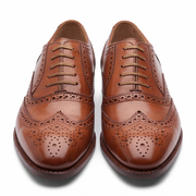 Marcell Full Brogue Oxford Shoes for Men – Chestnut