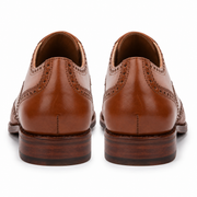 Marcell Full Brogue Oxford Shoes for Men – Chestnut