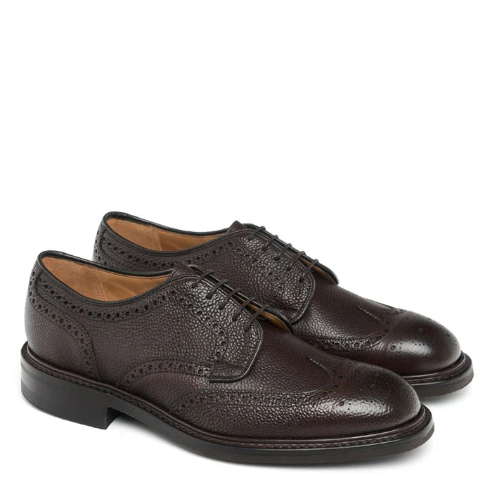 Men Handmade Leather Formal Derby Shoes