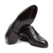 Navy Vegano Derby Shoes for Men