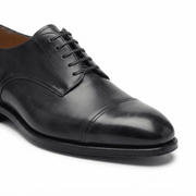 Navy Vegano Derby Shoes for Men