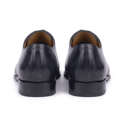 Navy Vegano Derby Shoes for Men