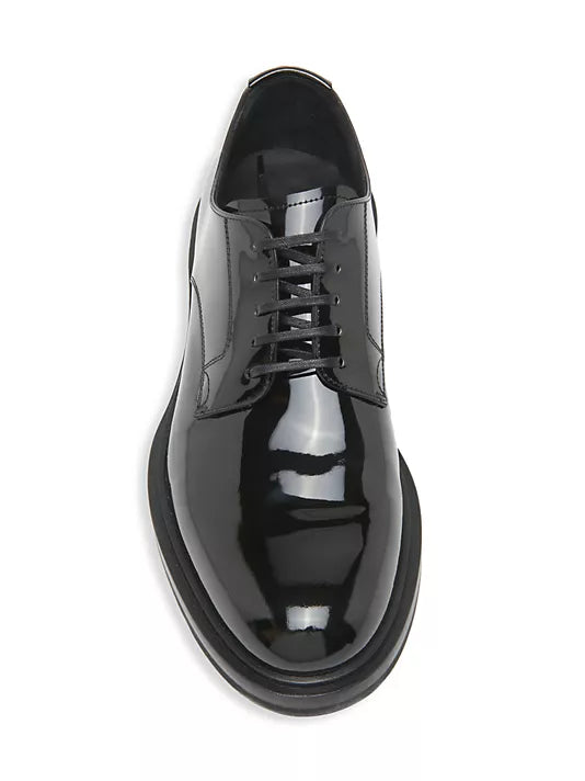 Patent Leather Derby Shoes