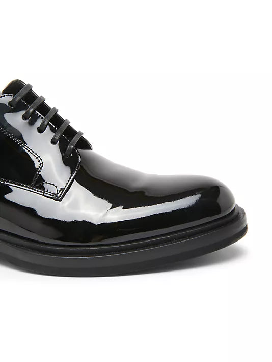 Patent Leather Derby Shoes