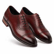 Huayra Adelaide Oxford Shoes for Men – Bordeaux