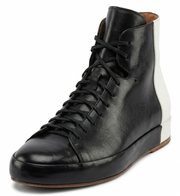 front-view-black-leather-lace-boots